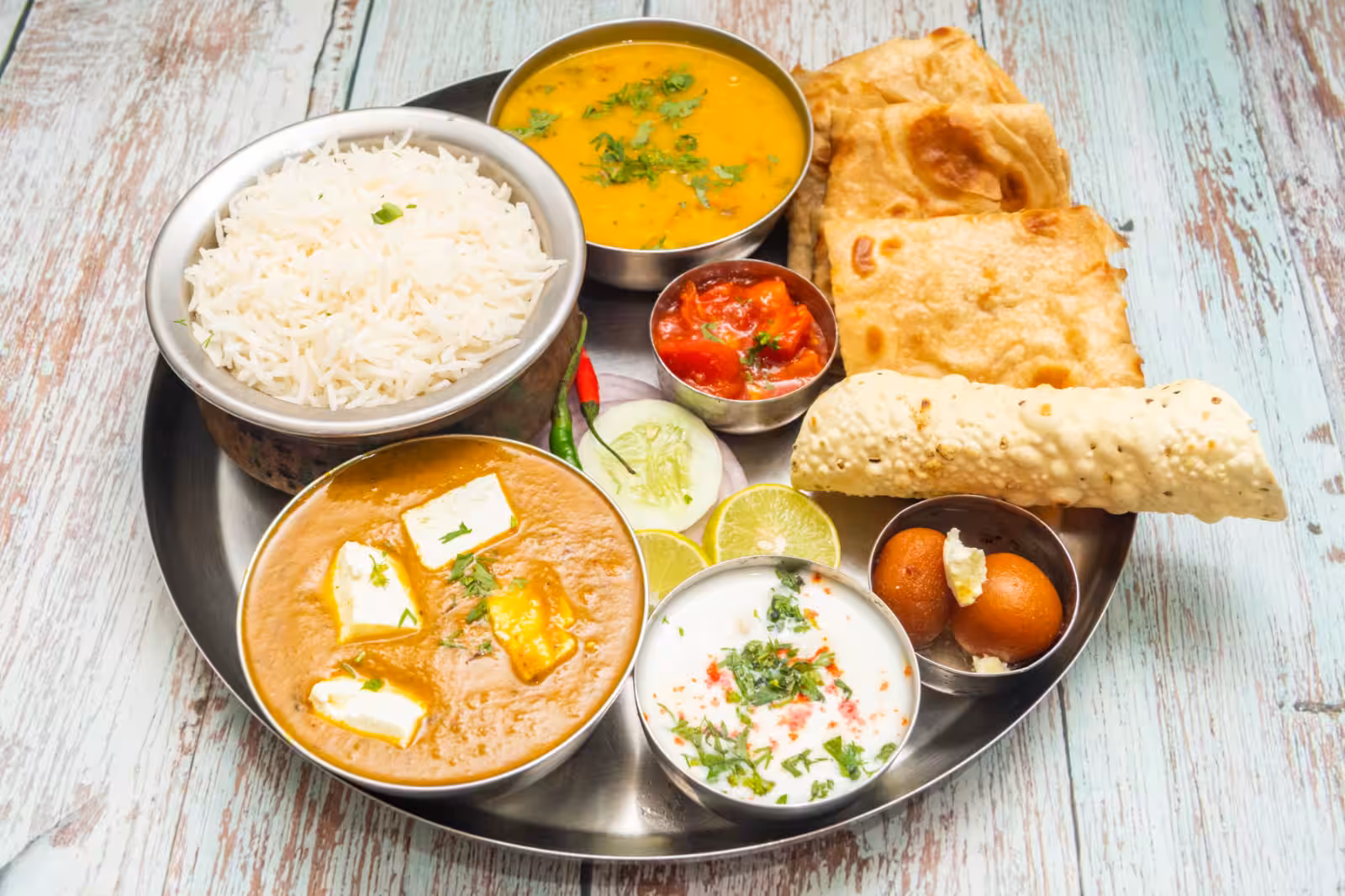 Gold Thali